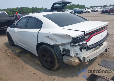2018 Dodge Charger Police Rwd z USA, uszkodzony, nr VIN 2C3CDXATXJH325680